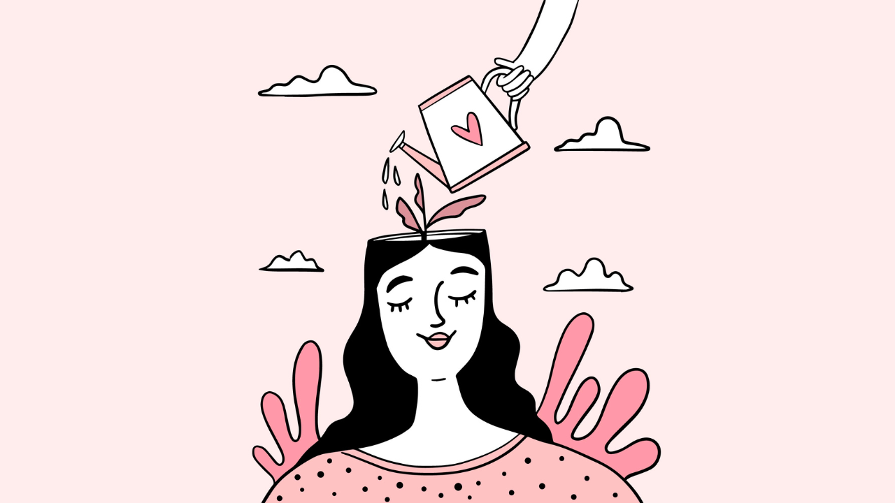 healing is messy you dont have to get it right vector image